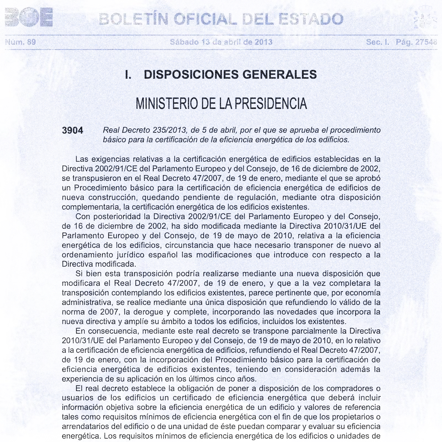 Real Decreto 390/2021