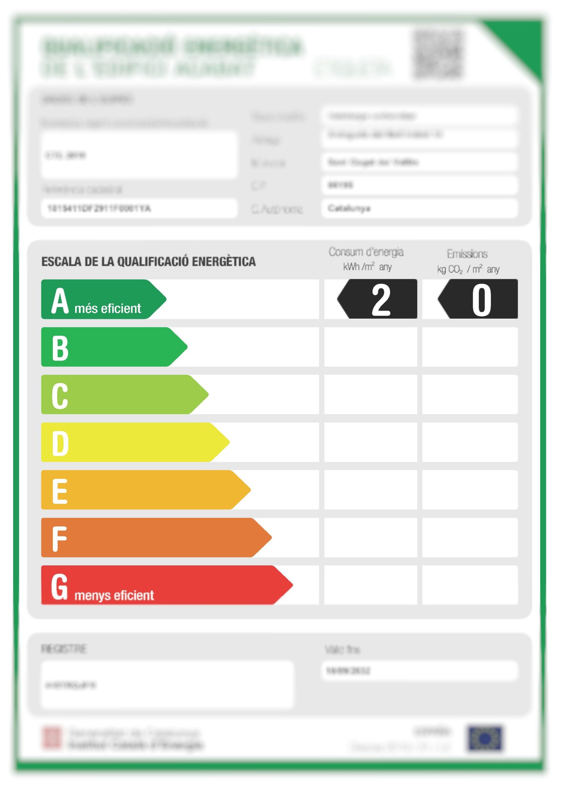 Certificado energético